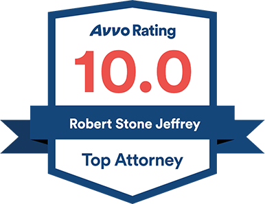 AVVO Rating 10.0, Robert Stone Jeffrey, Top Attorney